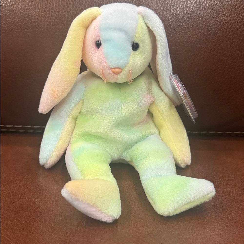 Ty Original Beanie Baby “Hippie” the Bunny Rabbit 🐰Retired Vintage Plush Animal